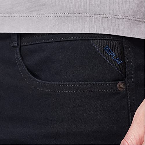 Replay Herren Slim Fit Jeans Anbass Hyperflex Re-Used X-Lite – Ansicht 4