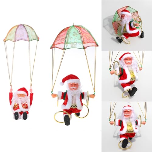 Père Noël électrique rigolo à suspendre : idée cadeau originale pour Noël - 3
