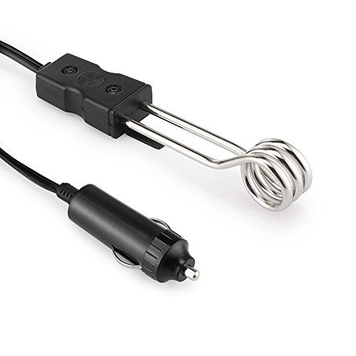 ONEVER Beba Coche 12V Calentador el¨¦ctrico Auto inmersi¨n en l¨ªquido para Preparar t¨¦ CAF¨¦ del Calentador de Agua