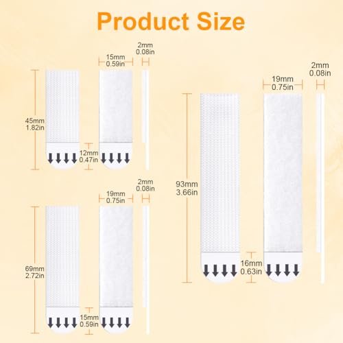 Image of Ainiv Picture Hanging Strips Heavy Duty Combination,32-Pairs(64 Strips)