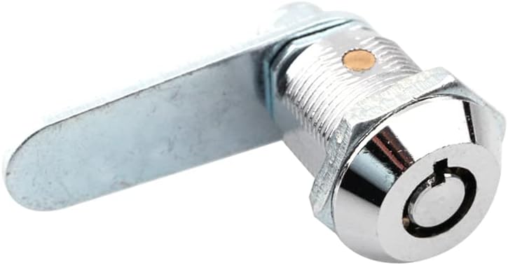 Barrel Lock,Drawer Locks,1x Cam Round Key Mailbox The KA or KD Cylinder Nut 16/20/25/30mm for Toolbox,Medical kit,Post-Office Box,PC Case,Locker(Ka 25mm)