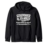 Geigenbauer Instrumentenbauer Geigenmacher Kapuzenjacke