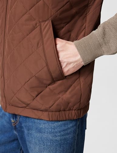 GANT Herren Quilted Windcheater Vest Weste, MAHOGANY BROWN, 3XL EU – Ansicht 5