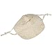 Andux Golf Uv-blocking Sports Wear Cute Dot Mask Protection to the Neck Face KZ-02 (Beige)