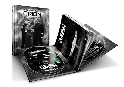 Raumpatrouille Orion – TV-Serie und Kinofilm, Remastered 4-Disc-Limited Mediabook (4K UHD)