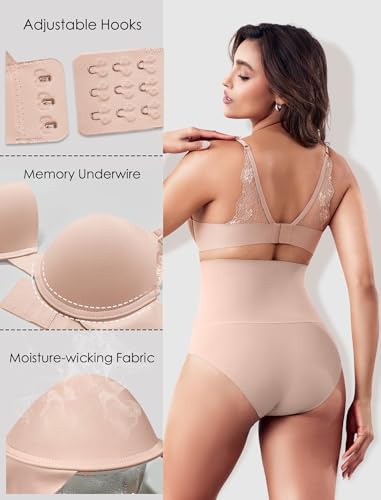 Image of Livona Lace Bralette for Women - Comfort Sports Bra Wireless Padded Bralette with Support Workout Tops Cami Crop S-XXL