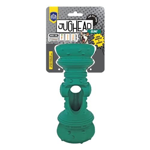 Himalayan Pet Supply Dog Treat Toy, Jughead Slim (Pack of 1), Durable Dog Treat Dispenser for Interactive Play Slow Feeding