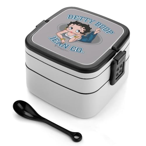 弁当箱 ベティちゃん ランチボックス 二段 お弁当箱 おべんとう箱 ランチケース 大人用 子供用 学生 仕事 通勤 1000ml