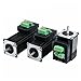 GTPBAO servo CNC 57x57mm Frame Stepper Motor Hybrid Integrated Stepper Servo Motor Nema 23 Closed Loop Stepper Motor with Driver All in One Industrial Controller (Size : 1.5Nm)