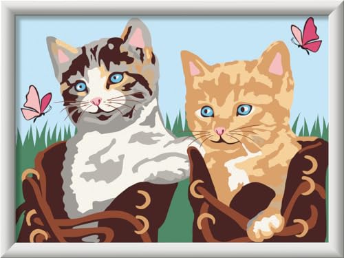 Ravensburger CreArt Kids 18x24 cm Numéro d'art Chiots Beagle Kit de Peinture par numéros Dès 12023033 - vue 9