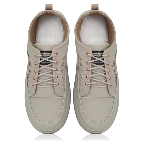 Image of Shoes for Men Casual Fashion Sneakers with Mesh Breathable Upper Non-Slip Rubber Sole, Stylish, Exclusive Trendy Sports Running Shoes (Multicolours)