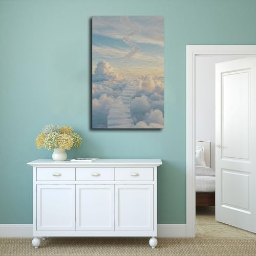 Cloud decoration poster toile paysage onirique de 40x60 cm
