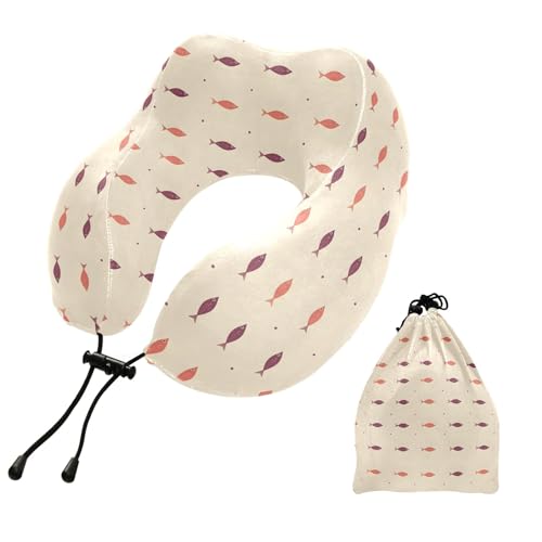 Almohada de viaje de espuma viscoelástica para cuello miniatura 1