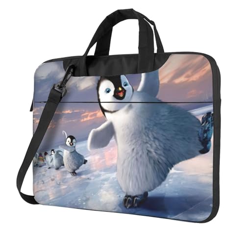 Sac ordinateur portable à bandoulière pingouin pour protéger votre PC avec style
