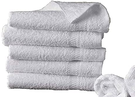 Draps de Bain Divers Dimensions, Blanc, 420 GR/m², 100% Coton, Hôtel Spa ORPHEEBS (2, 70_x_140_cm) Cover