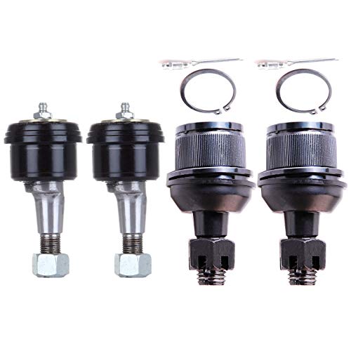 OCPTY - New 4-Piece fit for Dodge Ram 2500 3500 (4WD) - 2 Front Lower 2 Upper Ball Joints