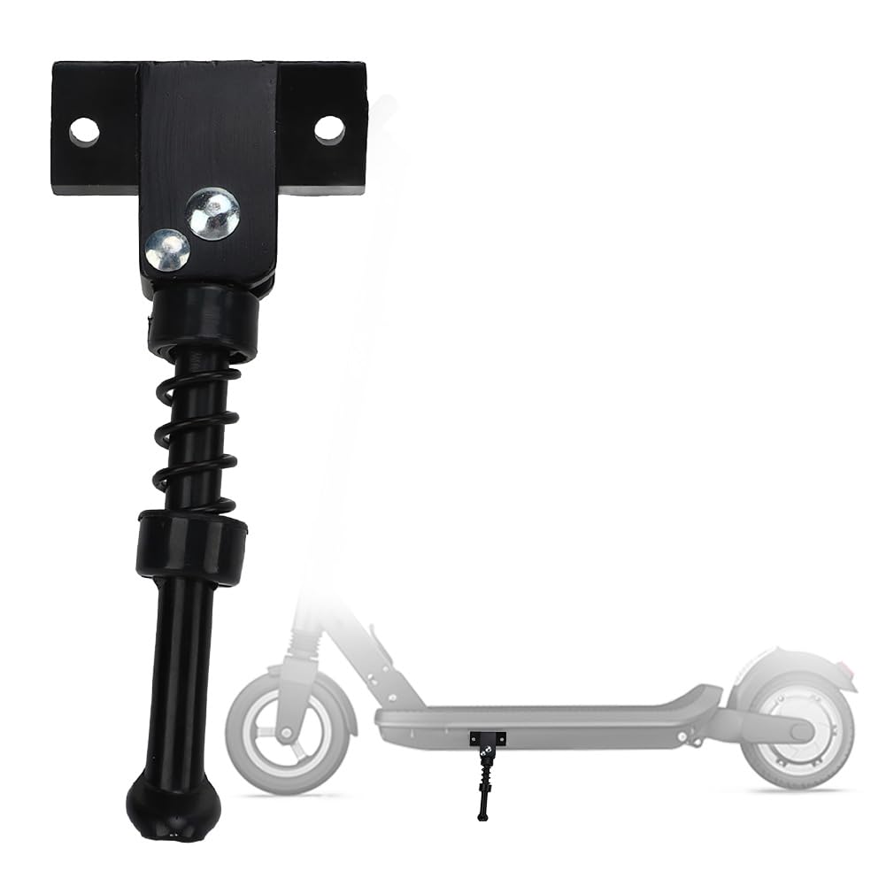 Tomotato Scooter Kickstand, 10 Inch Scooter Kickstand Foot Support Bracket Parking Stand Electric Scooter Feet Support Holder Replacement Part