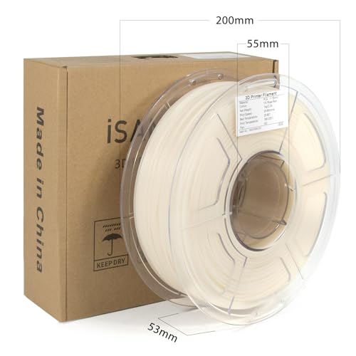 Image of iSANMATE PLA+ 3D Printer Filament, UV or Sunlight Color Change to Rose Red PLA+ Filament 1.75mm,Dimensional Accuracy + /- 0.03 mm, 1 kg Spool
