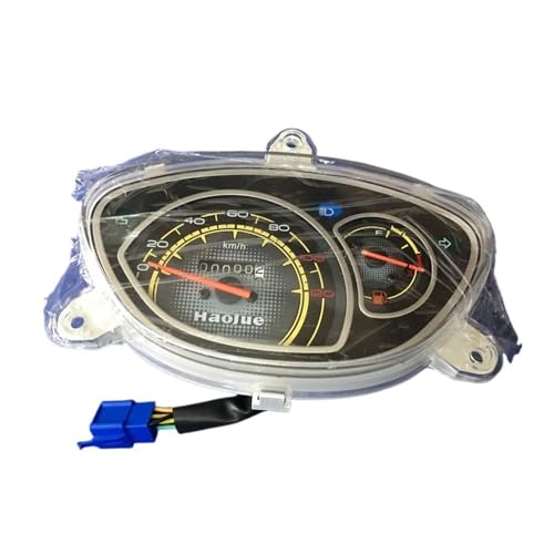 Speedometer Odometer Meter Motorcycle Accessories Instrument Assembly HJ100T-7D / 7C / 7M Instrument Glass Odometer Speedometer Velometer Odometer for Motorcycle