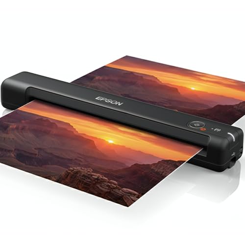 Workforce Es-50 Portable Document Scanner for Laptop - Complete Bundle for Pc and Mac – Best...