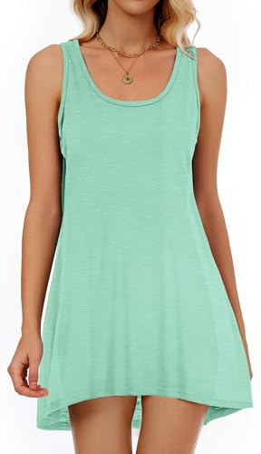Image of Swimsuit Coverup for Women Bikini Sleeveless Beach Bathing Suit Cover Up