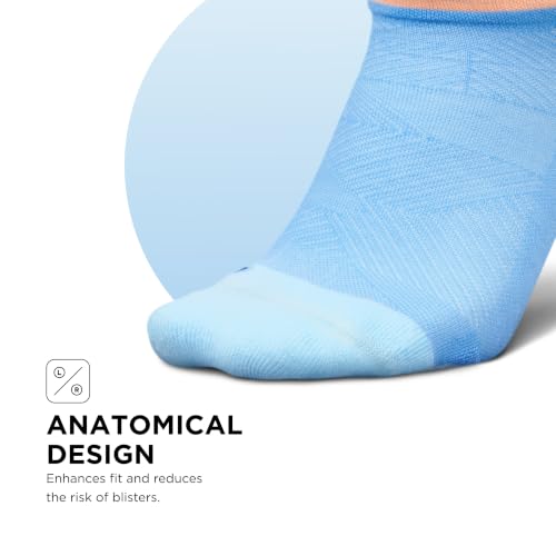 Image of Feetures Elite Max Cushion No Show Tab - Running Socks for Men & Women, Athletic Compression Socks, Moisture Wicking
