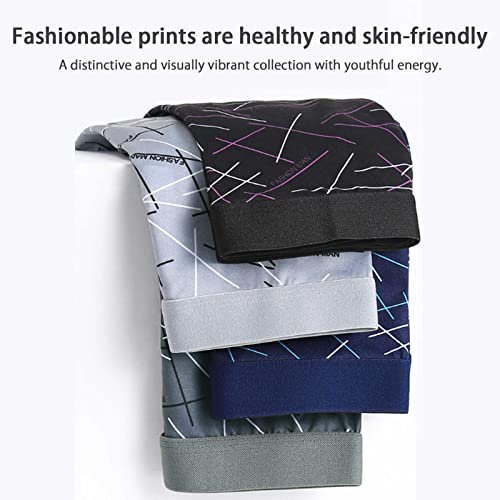 Safety Certification Mens Boxer Briefs 8 Set Multi Pack Breathable Underwear Boxers for Men, Youth(Size:L/Large)2