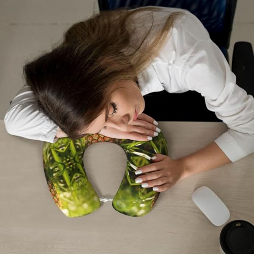 Almohada cuello U espuma viscoelástica tamaño único miniatura 7