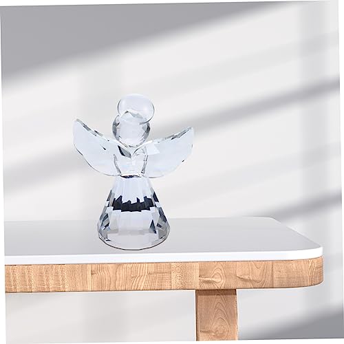 Ange en cristal sun catcher suspendu pour bougie et statue décorative - 2