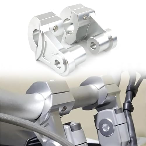 Pince de guidon 25,4 mm Kawasaki Vulcan pour rehausser la position de pilotage