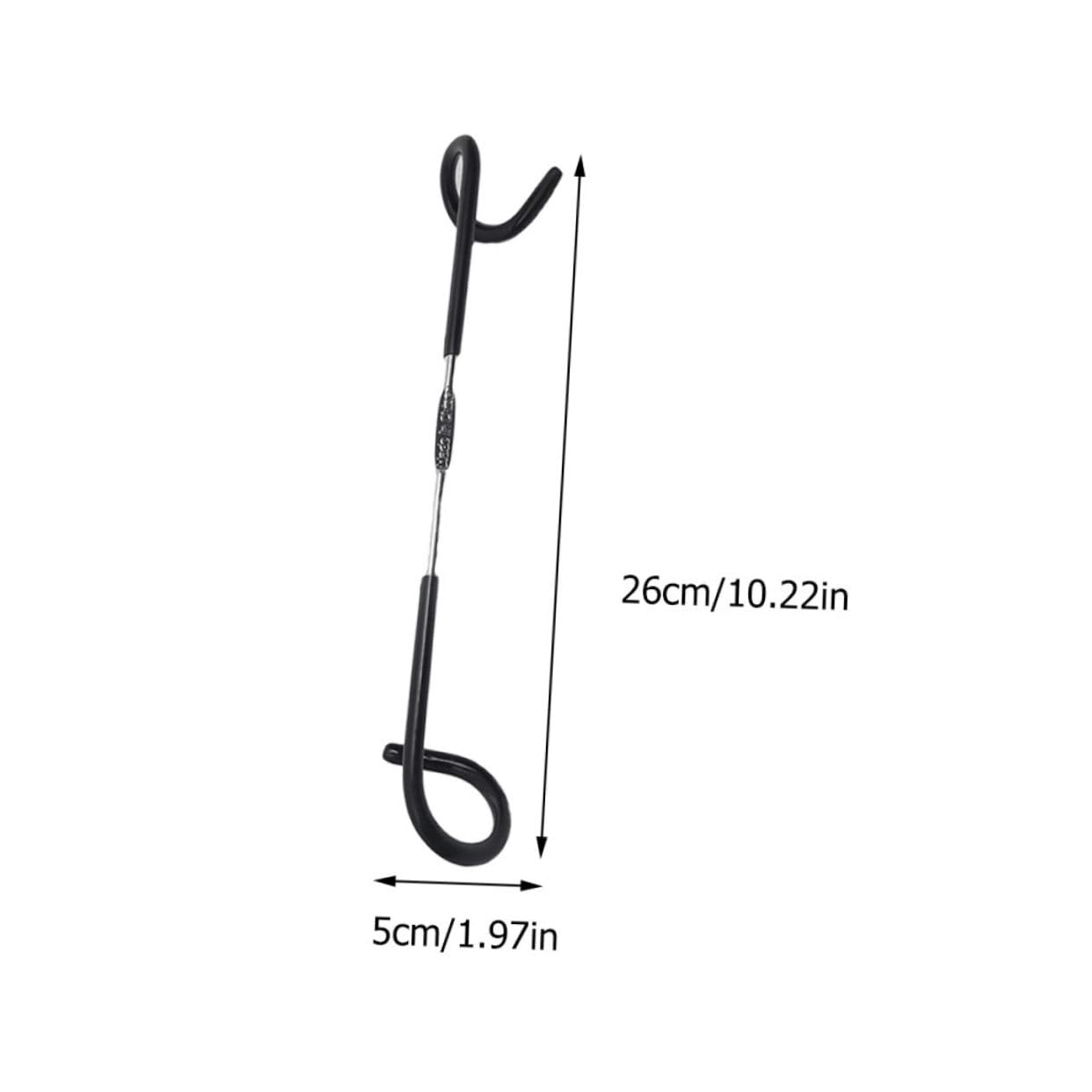 Toddmomy 2 Pcs Tent Lamp Hanging Hook Durable Outdoor Camping Lantern Hangers with Removable Design Non Slip Ends for Stability Easy to Carry and Use for Camping and Outdoor Activities