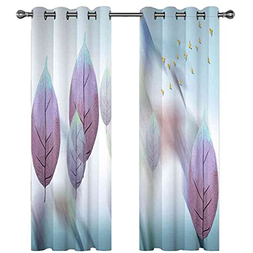Rideaux occultants thermiques isolants contre le froid et le bruit 264x242 cm chambre - 3