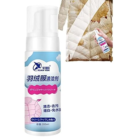 Cipliko Dry Cleaning Spray,Powerful Down Jacket Dry Cleaning Agent Down Jacket Cleaner Spray | 7.04 oz Down Cleaner Wash and Care Spray for Cloth Deep Cleansing and Brightening Cover