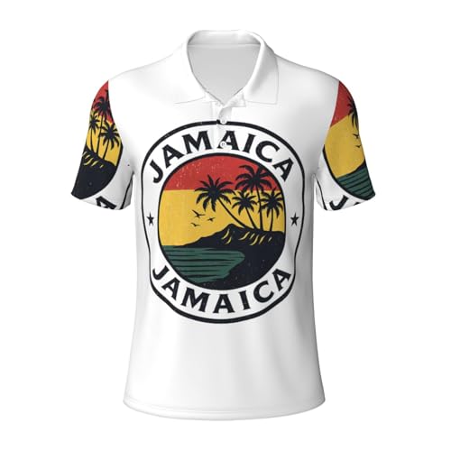 Polo imprimé Jamaica pour golf et activités de plein air