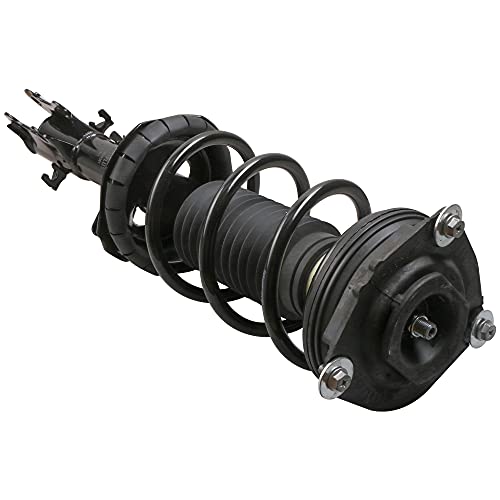 Mostplus Front Rear Complete Struts Coil Spring Assembly Compatible With 2007-2012 Nissan Versa 172351 172352 343465 Shock Absorbers #TOP1
