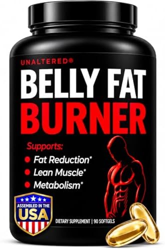 UNALTERED Belly Fat Burner for Men - Natural Weight Loss Pills to...