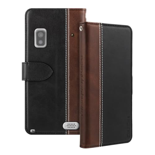 Shantime ���U�[�t���b�v�P�[�X Honeywell ScanPal EDA50P �Ƃ̌݊������� �J�[�h�z���_�[�t�� RFID�u���b�N �}�O�l�b�g�L�b�N�X�^���h �X�����t�B�b�g �r�W�l�X�ی�J�o�[(�u���b�N)