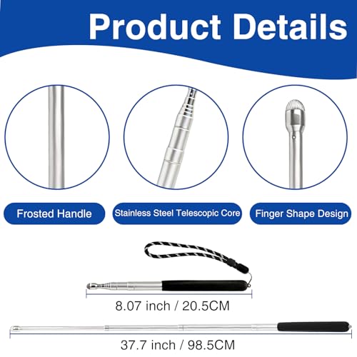Xiuouix Retractable Pointer for Teachers-37.7