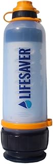 LifeSaver® Bottle | Wasserfilterflasche (750ml) | Trinkflasche filtert 99,9999% aller Bakterien | Wasseraufbereitung Trinkwasser Camping bis zu 6.000 Liter | Tragbarer Wasserentkeimer Wandern Outdoor