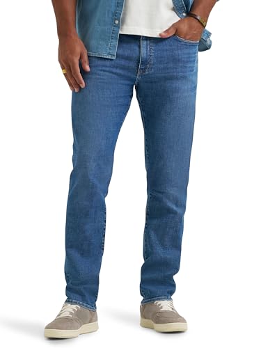 Lee Men's Extreme Motion Regular Straight Jean with Cool Temp, Zayne, 32W x 32L - image 1