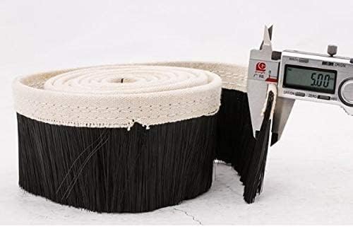 Flexible Nylon Strip Brush for Brush Vacuum Cleaner Engraving Machine Dust Cover CNC Router Spindle Motor (5 meter)