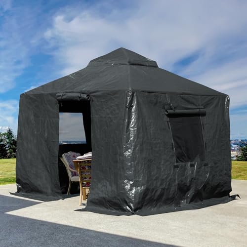 Domi 10' x 10' Universal Winter Gazebo Cover for Hardtop