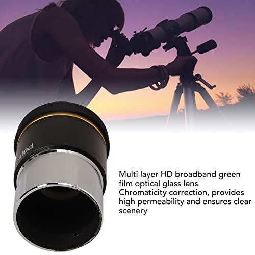 Zunate Telescope Eyepiece, 15mm 1.25inch Super Wide Angle Telescope Lens 66 Degree Apparent Field Telescope Accessory - Image 3