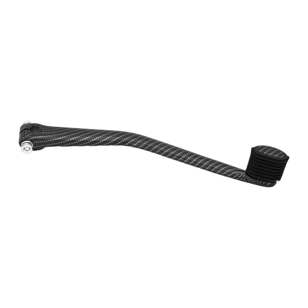 Boita 2.0 Pedale avviamento completa con vite compatibile con Vespa PX - PE - COSA Carbonio Nero Lucido