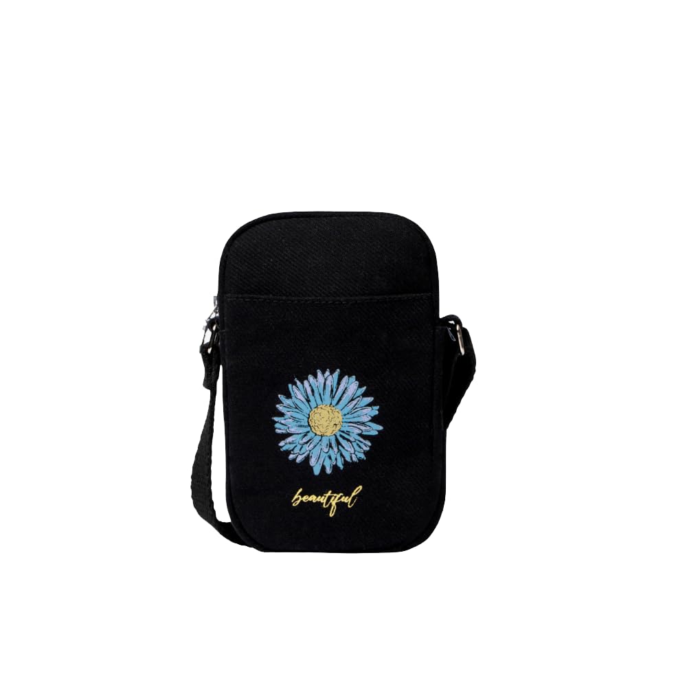 Eco Right Phone Bags for Women, Small Crossbody Bag for Women & Men, Canvas Phone Bag, Phone Purse with Adjustable Cotton Strap