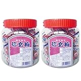 ASフーズ カリカリ信玄梅 ポット 300g×2個 信玄梅 カリカリ梅 梅 お菓子 ステッカーセット