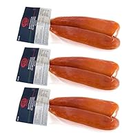Meeräsche Bottarga Su Tianu Sardu 170g GARANTIERT - 3 Packungen mit 40/70g - Handgefertigt in Sardinien, Italien - Kaviar des Mittelmeers - Sardische Handwerksproduktion als Kosher zertifiziert