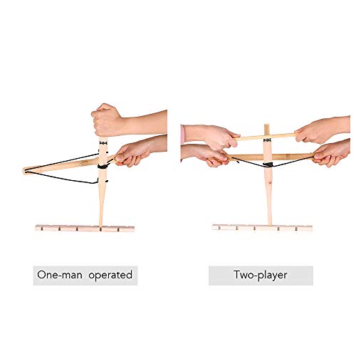 Poste de madeira, Andoer Kit de perfuração de arco para prática de sobrevivência em madeira primitiv