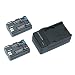 Produktbild Mondpalast ® 2X Ersatz Qualitäts akku Batterie BP511 BP-511 BP-511A BP-512 BP-514 BP-508 BP-522 BP-535 1700 mAh 7.4V + Ladegerät für Canon EOS 10D 20D 20Da 300D 30D 5D 30D 60D 40D PowerShot G1 G2 G3 G5 G6 Pro1 Pro90 Pro90 IS