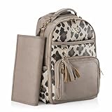 Itzy Ritzy Mochila Cambiador | Bolso de Maternidad con Cambiador | Tan grande para su mundo, Correas Cochecito | Leopardo